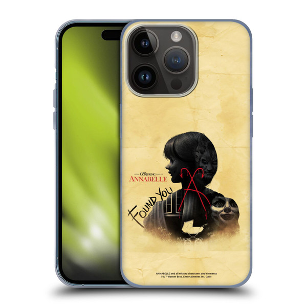 Annabelle Graphics Double Exposure Soft Gel Case for Apple iPhone 15 Pro