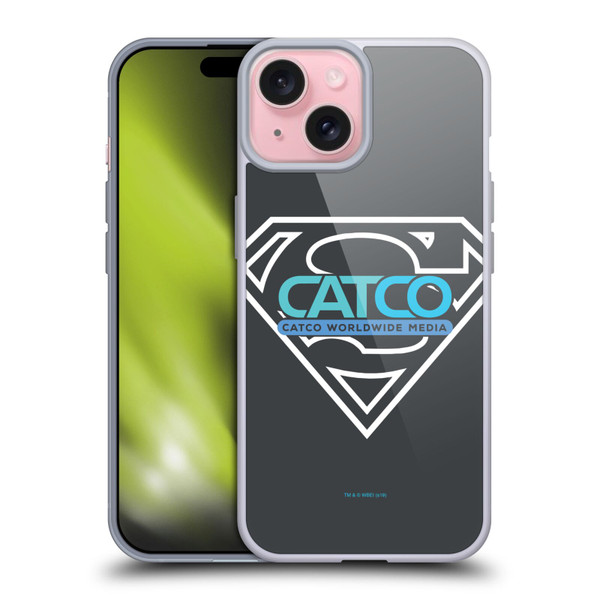 Supergirl TV Series Graphics Catco Soft Gel Case for Apple iPhone 15