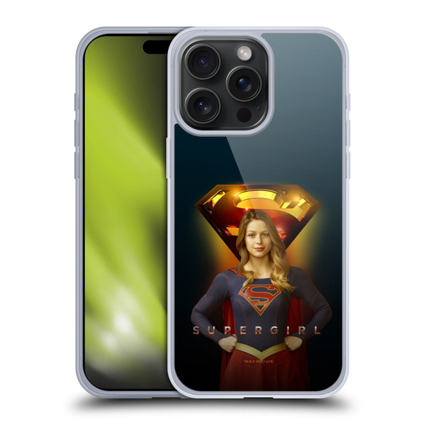 Supergirl TV Series Key Art Kara Danvers Soft Gel Case for Apple iPhone 15 Pro Max