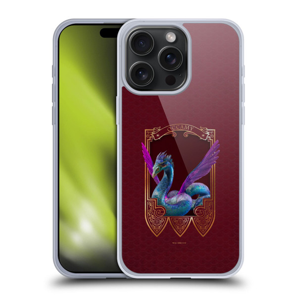 Fantastic Beasts And Where To Find Them Beasts Occamy Soft Gel Case for Apple iPhone 15 Pro Max