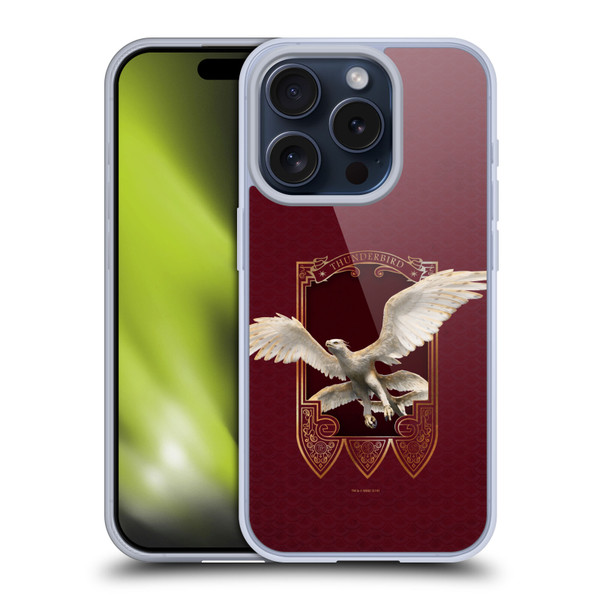 Fantastic Beasts And Where To Find Them Beasts Thunderbird Soft Gel Case for Apple iPhone 15 Pro