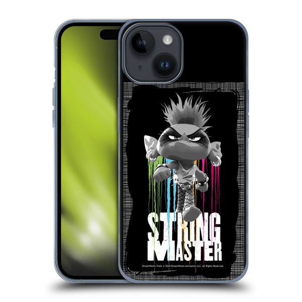Trolls World Tour Assorted String Monster Soft Gel Case for Apple iPhone 15