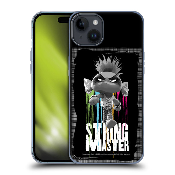 Trolls World Tour Assorted String Monster Soft Gel Case for Apple iPhone 15 Plus