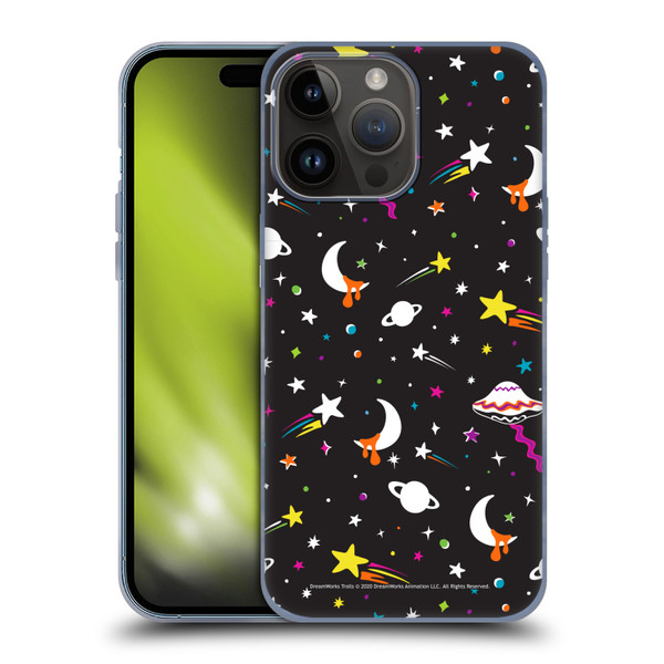 Trolls World Tour Rainbow Bffs Outer Space Pattern Soft Gel Case for Apple iPhone 15 Pro Max