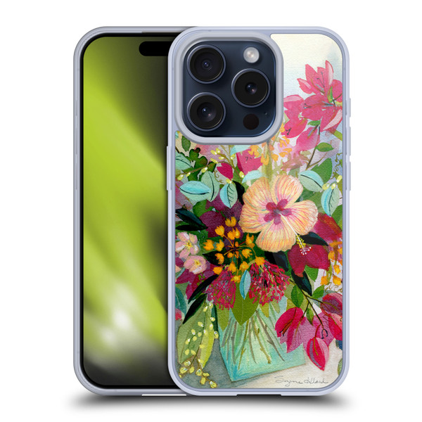 Suzanne Allard Floral Graphics Flamands Soft Gel Case for Apple iPhone 15 Pro