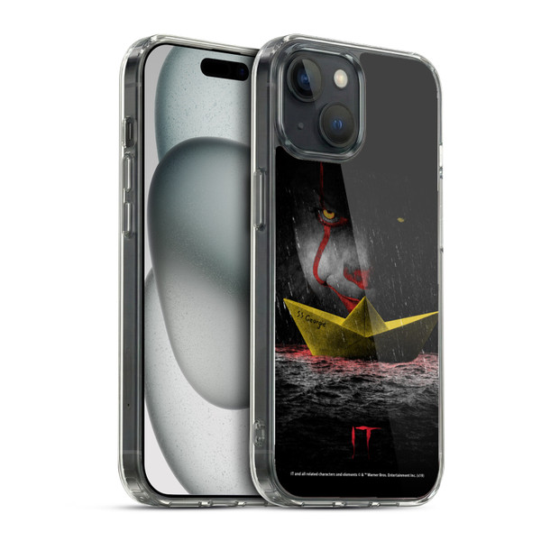 IT Movie Graphics Pennywise 2 Soft Gel Case for Apple iPhone 15 & MagSafe