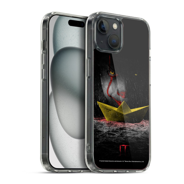 IT Movie Graphics Pennywise 2 Soft Gel Case for Apple iPhone 15 Plus & MagSafe