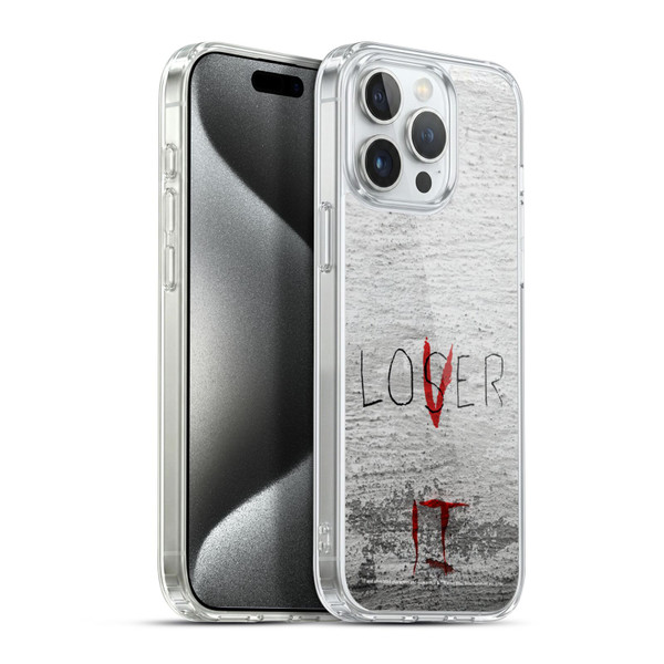 IT Movie Graphics Loser Soft Gel Case for Apple iPhone 15 Pro Max & MagSafe
