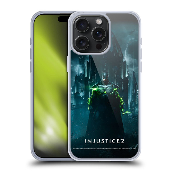 Injustice 2 Characters Batman Soft Gel Case for Apple iPhone 15 Pro Max