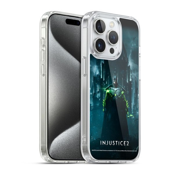 Injustice 2 Characters Batman Soft Gel Case for Apple iPhone 15 Pro & MagSafe