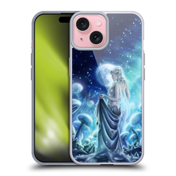 Tiffany "Tito" Toland-Scott Fairies Mushroom Soft Gel Case for Apple iPhone 15