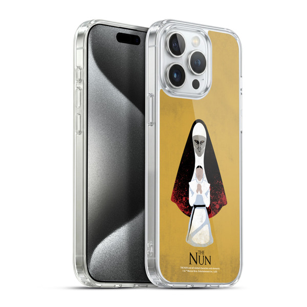 The Nun Valak Graphics Pray Soft Gel Case for Apple iPhone 15 Pro Max & MagSafe