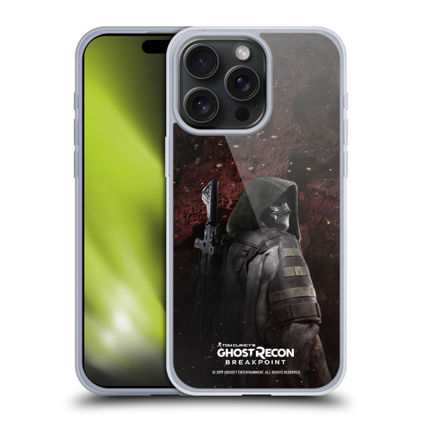 Tom Clancy's Ghost Recon Breakpoint Character Art Colonel Walker Soft Gel Case for Apple iPhone 15 Pro Max