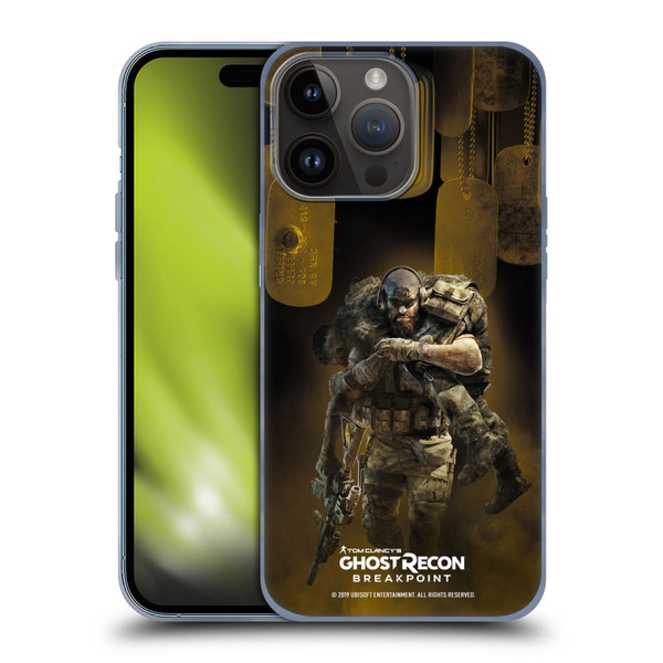 Tom Clancy's Ghost Recon Breakpoint Character Art Nomad Poster Soft Gel Case for Apple iPhone 15 Pro Max