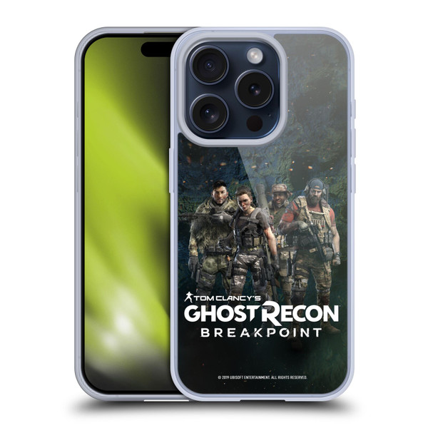 Tom Clancy's Ghost Recon Breakpoint Character Art The Ghosts Soft Gel Case for Apple iPhone 15 Pro