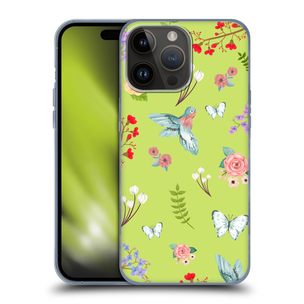 Ameritech Graphics Floral Soft Gel Case for Apple iPhone 15 Pro Max