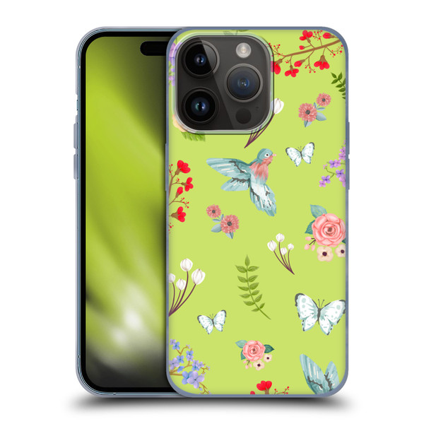 Ameritech Graphics Floral Soft Gel Case for Apple iPhone 15 Pro