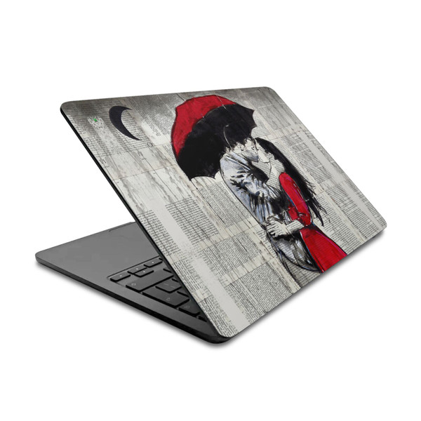LouiJoverArt Red Ink A New Kiss 2 Vinyl Sticker Skin Decal Cover for Apple MacBook Air 13.6" A2681 (2022)