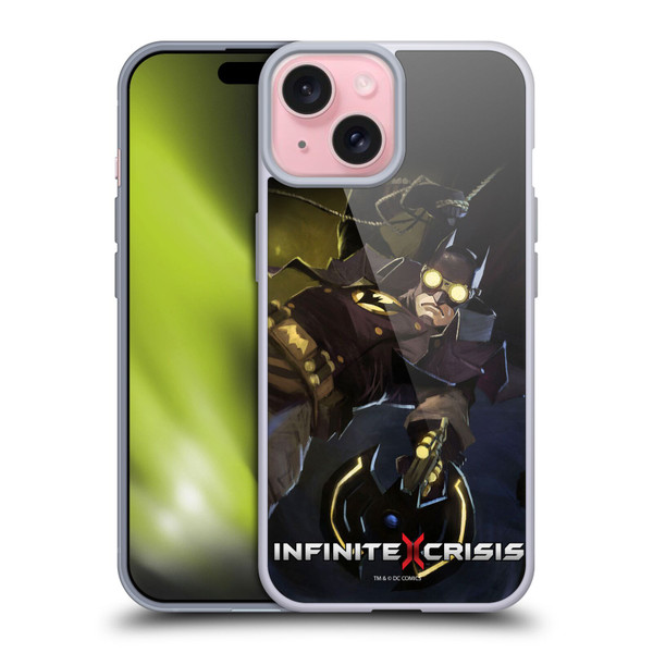 Infinite Crisis Characters Gaslight Batman Soft Gel Case for Apple iPhone 15