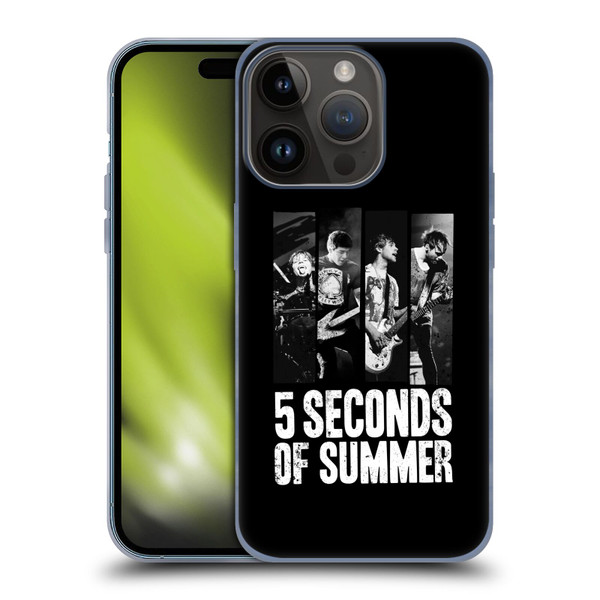 5 Seconds of Summer Posters Strips Soft Gel Case for Apple iPhone 15 Pro