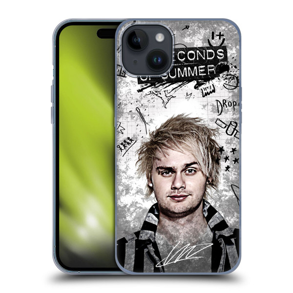 5 Seconds of Summer Solos Vandal Mikey Soft Gel Case for Apple iPhone 15 Plus