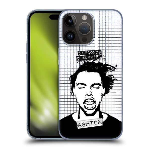 5 Seconds of Summer Solos Grained Ashton Soft Gel Case for Apple iPhone 15 Pro Max