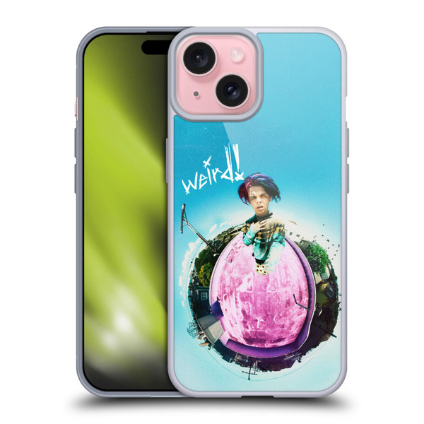 Yungblud Graphics Weird! 2 Soft Gel Case for Apple iPhone 15