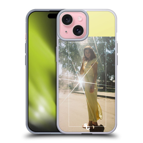 Selena Gomez Fetish Nightgown Yellow Soft Gel Case for Apple iPhone 15