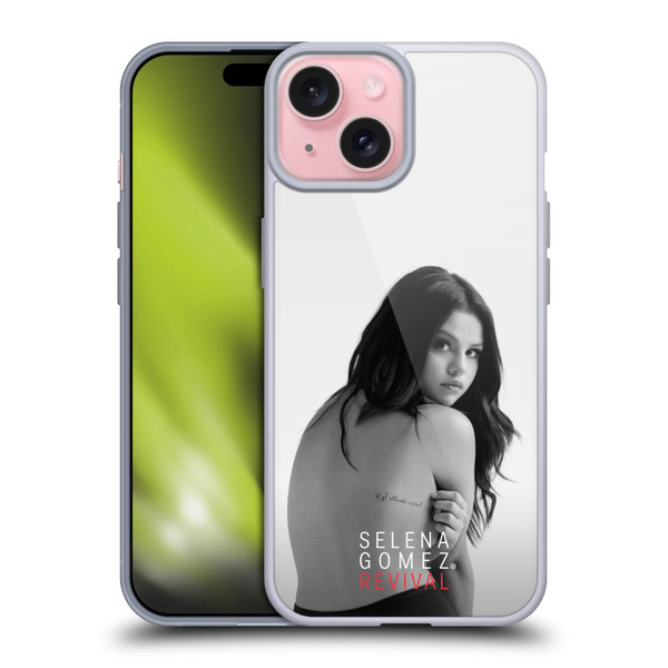 Selena Gomez Revival Back Cover Art Soft Gel Case for Apple iPhone 15