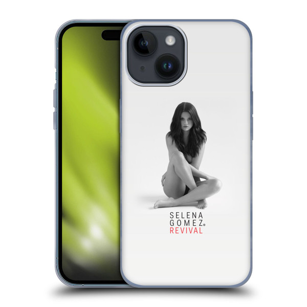 Selena Gomez Revival Front Cover Art Soft Gel Case for Apple iPhone 15