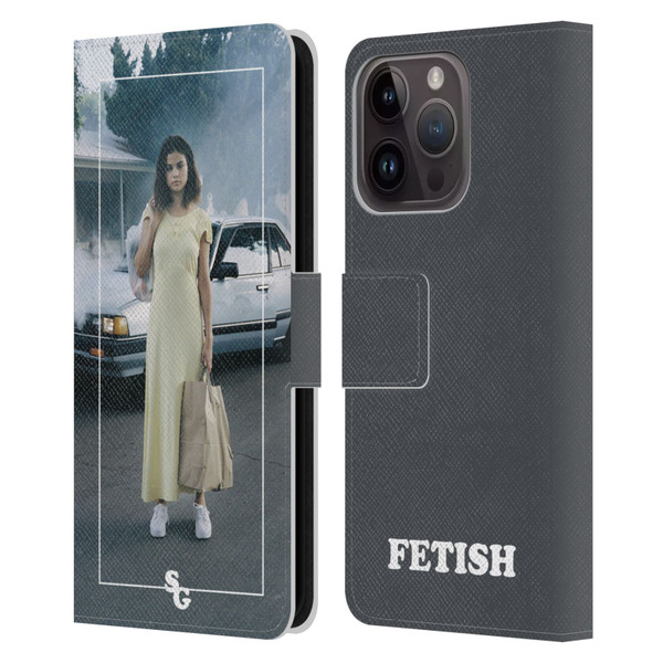 Selena Gomez Fetish Album Cover Leather Book Wallet Case Cover For Apple iPhone 15 Pro