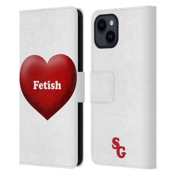 Selena Gomez Key Art Fetish Heart Leather Book Wallet Case Cover For Apple iPhone 15