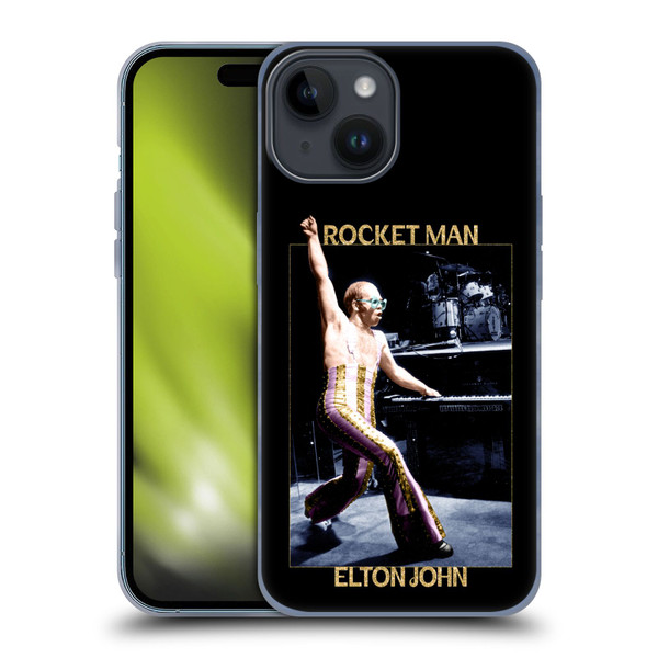 Elton John Rocketman Key Art 3 Soft Gel Case for Apple iPhone 15