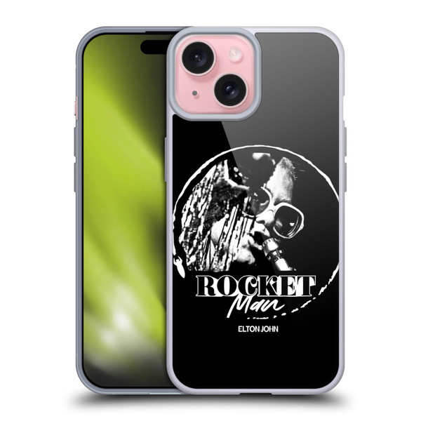 Elton John Rocketman Key Art 4 Soft Gel Case for Apple iPhone 15