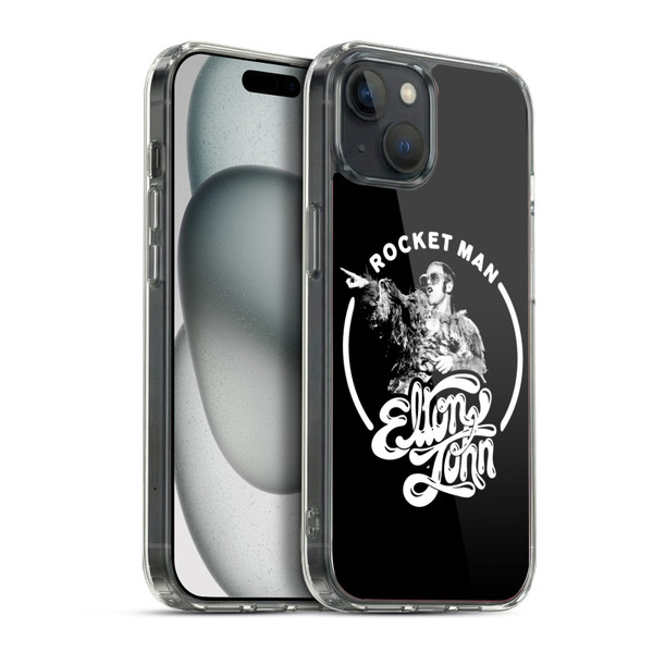 Elton John Rocketman Key Art 2 Soft Gel Case for Apple iPhone 15 Plus & MagSafe