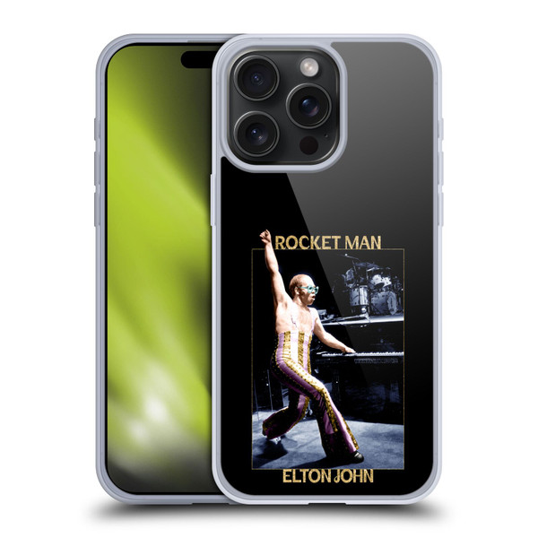 Elton John Rocketman Key Art 3 Soft Gel Case for Apple iPhone 15 Pro Max