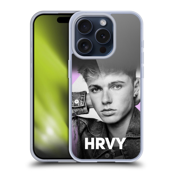 HRVY Graphics Calendar 12 Soft Gel Case for Apple iPhone 15 Pro