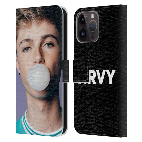 HRVY Graphics Calendar 2 Leather Book Wallet Case Cover For Apple iPhone 15 Pro Max