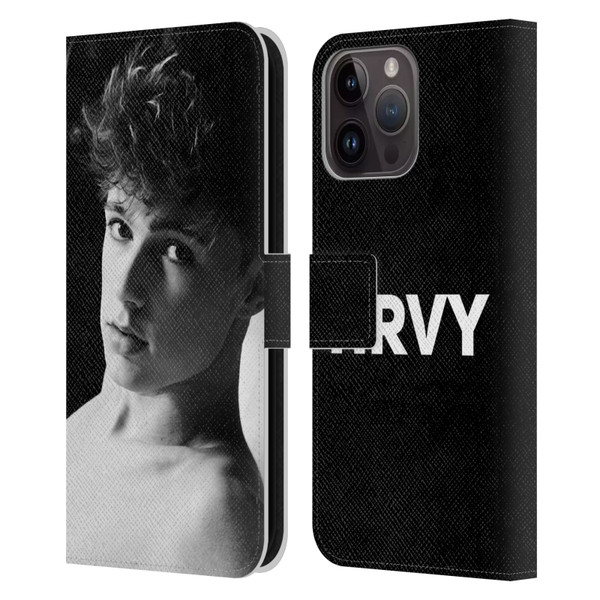 HRVY Graphics Calendar 9 Leather Book Wallet Case Cover For Apple iPhone 15 Pro Max
