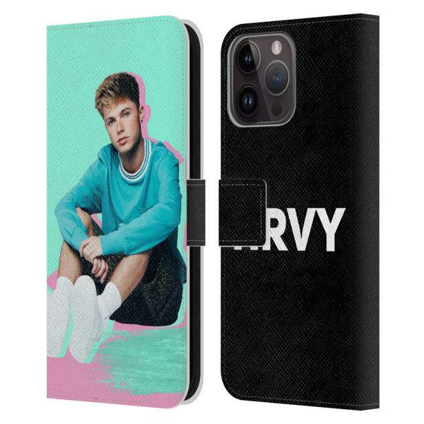 HRVY Graphics Calendar Leather Book Wallet Case Cover For Apple iPhone 15 Pro Max