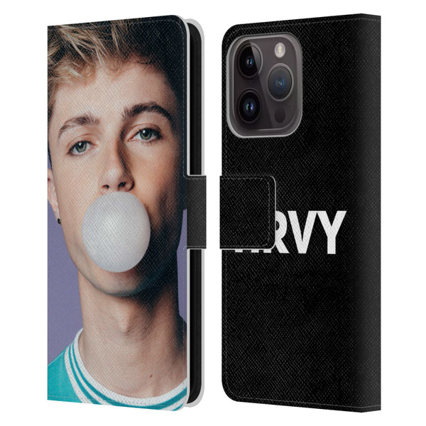 HRVY Graphics Calendar 2 Leather Book Wallet Case Cover For Apple iPhone 15 Pro