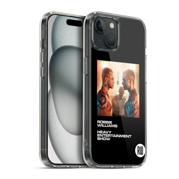 Robbie Williams Calendar The Heavy Entertainment Show Soft Gel Case for Apple iPhone 15 Plus & MagSafe