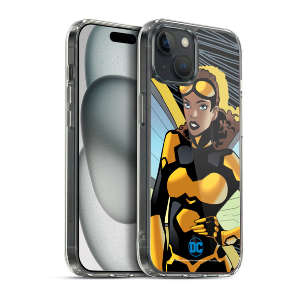 DC Women Core Compositions Bumblebee Soft Gel Case for Apple iPhone 15 Plus & MagSafe
