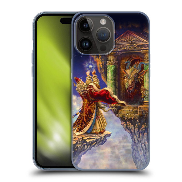 Myles Pinkney Mythical Dragon's Eye Soft Gel Case for Apple iPhone 15 Pro Max