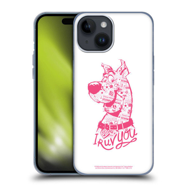 Scoob! Scooby-Doo Movie Graphics Scooby Soft Gel Case for Apple iPhone 15