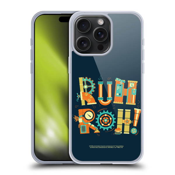 Scoob! Scooby-Doo Movie Graphics Ruh Boh Soft Gel Case for Apple iPhone 15 Pro Max