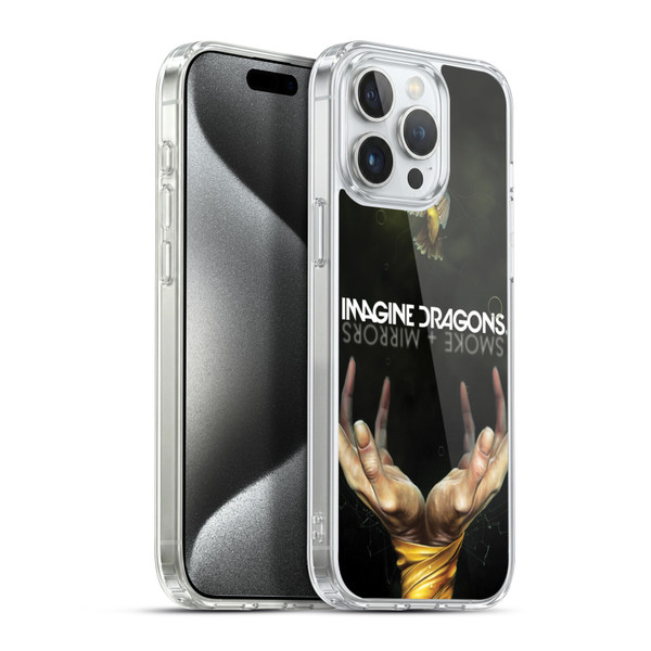 Imagine Dragons Key Art Smoke And Mirrors Soft Gel Case for Apple iPhone 15 Pro Max & MagSafe