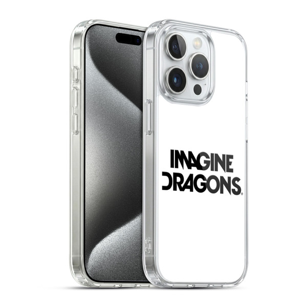 Imagine Dragons Key Art Logo Soft Gel Case for Apple iPhone 15 Pro & MagSafe