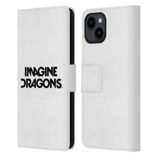 Imagine Dragons Key Art Logo Leather Book Wallet Case Cover For Apple iPhone 15
