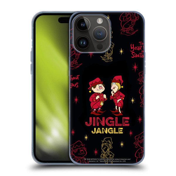 The Year Without A Santa Claus Character Art Jingle & Jangle Soft Gel Case for Apple iPhone 15 Pro Max